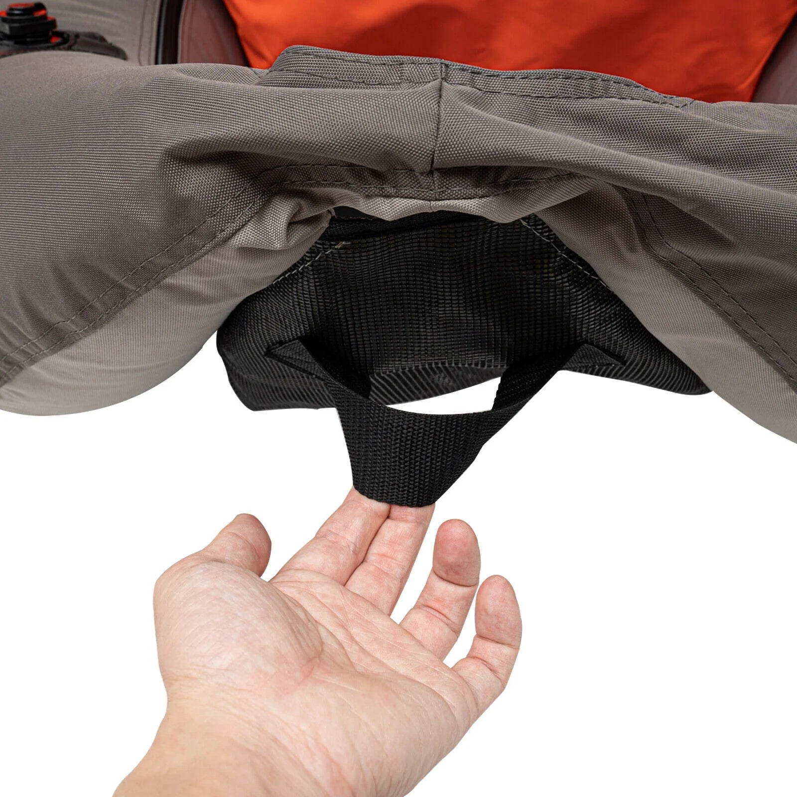 Portable Inflatable Fishing Boat Raft Backrest Adjustable Angle Inflatable Fishing Boat W/Hand Air Pump