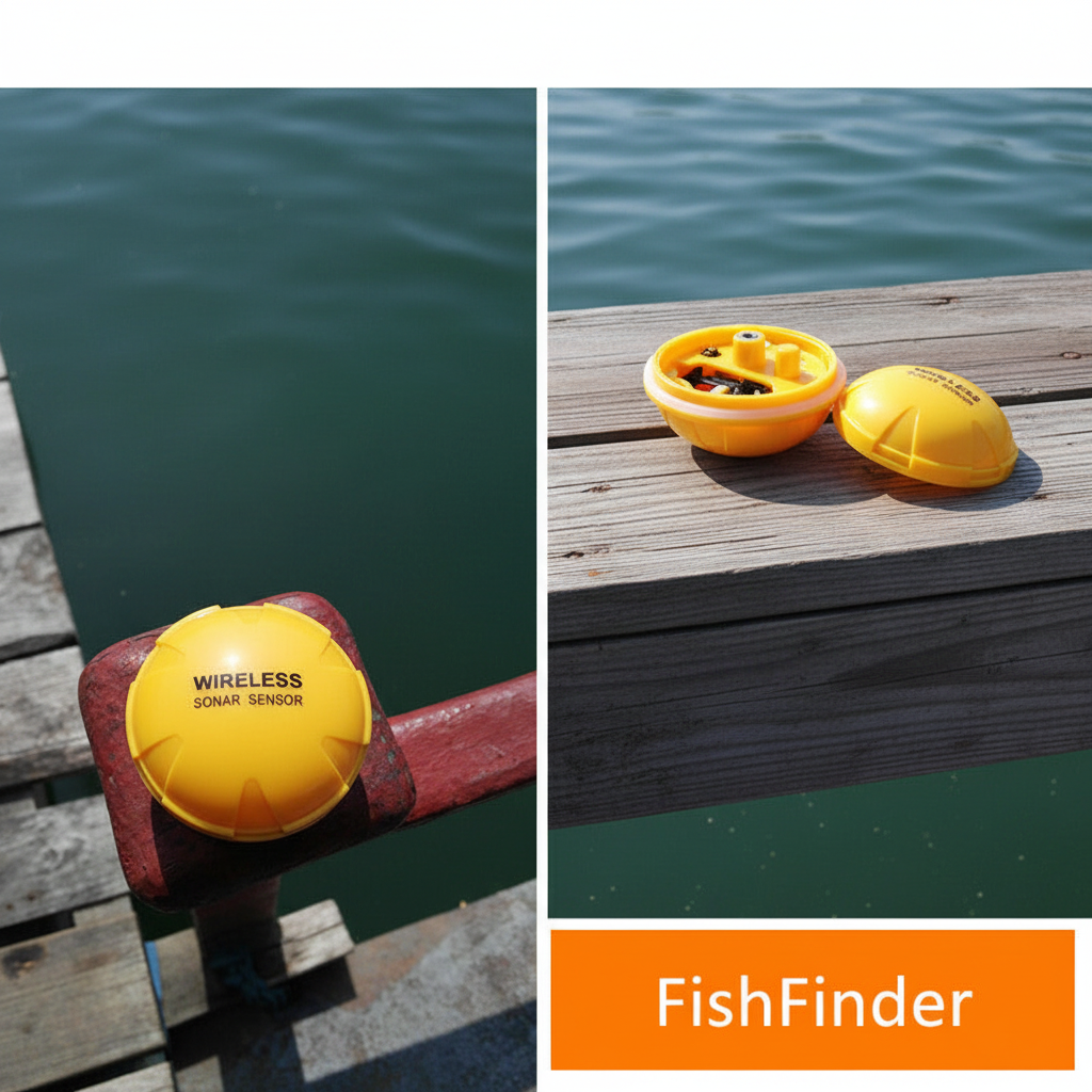 Wireless Underwater Fish Finder